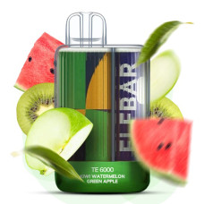 Elf Bar TE6000 5%. Ківі Кавун Зелене Яблуко (Kiwi Watermelon Green Apple)