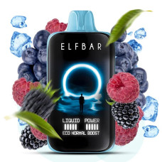 Elf Bar Moon Night 40000. Синя Малина (Blue Razz Ice)
