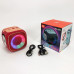 Портативна Bluetooth колонка TG359 7W з RGB підсвічуванням, Гучна блютуз колонка. Колір: червоний