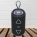 Bluetooth колонка портативна TG656 FM-радіо, акумуляторна колонка для музики. Колір: чорний