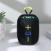 Портативна Bluetooth колонка TG658 8W з RGB підсвічуванням, Бездротова колонка потужна. Колір: чорний