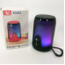 Портативна колонка TG652 5W з RGB підсвічуванням та ремінцем, колонка з акумулятором блютуз. Колір: зелений