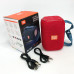 Портативна Bluetooth колонка TG339 5W з RGB підсвічуванням, Гучна блютуз колонка. Колір: червоний
