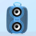 Портативна Bluetooth колонка TG658 8W з RGB підсвічуванням, акумуляторна переносна колонка. Колір: синій