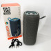 Портативна колонка Bluetooth TG654 8W з підсвічуванням, Бездротова колонка портативна потужна. Колір: сірий