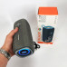 Портативна колонка Bluetooth TG654 8W з підсвічуванням, Бездротова колонка портативна потужна. Колір: сірий
