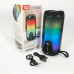 Bluetooth-колонка TG651 з RGB ПІДСВІТКОМ, акумуляторна колонка для музики, для вечірки. Колір: чорний