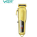 Машинка для стрижки VGR Professional Hair Clipper V-278 GOLD, домашня машинка для стрижки волосся