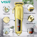 Машинка для стрижки VGR Professional Hair Clipper V-278 GOLD, домашня машинка для стрижки волосся