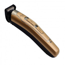 Машинка для стрижки GEMEI GM-6115, машинка для стрижки волосся домашня. Колір: бежевий