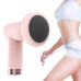 Масажер антицелюлітний для тіла рук та ніг 4 насадки 6 швидкостей Deep Rolling Massager. Колір: рожевий