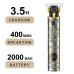 Машинка для стрижки волосся та бороди VGR V-097. Колір: срібний
