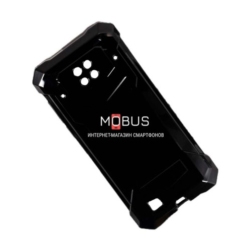 Оригінальний чорний силіконовий чохол для Doogee S88 Pro