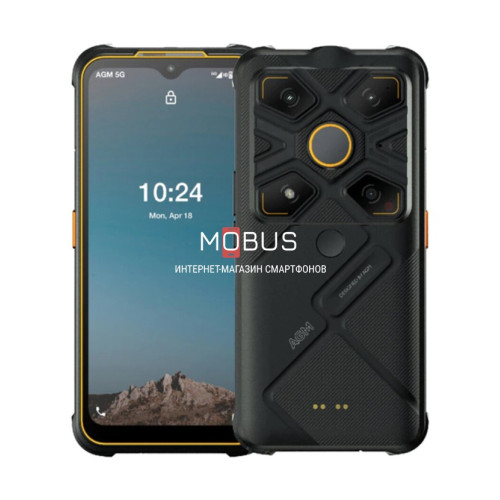 AGM Glory G1S 8/128GB Black/Orange