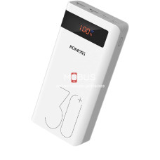 Зовнішній акумулятор (павербанк) Romoss 30000mah Sense8+ White (PHP30-401-02)