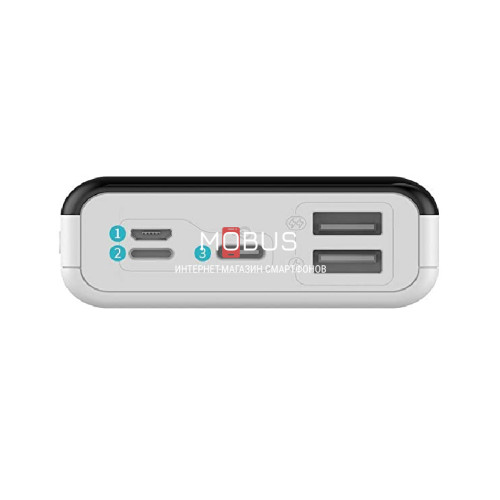 Зовнішній акумулятор (павербанк) Romoss 30000mah Sense8+ White (PHP30-401-02)
