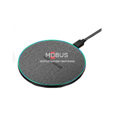 Швидка бездротова зарядка 15W Gray