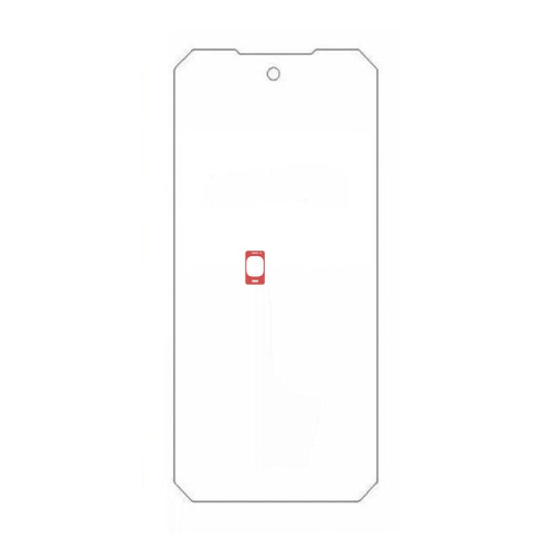 Оригінальне захисне скло Oukitel 19 з отвором під камеру