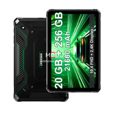 DOOGEE R20 8/256gb green 21600mah