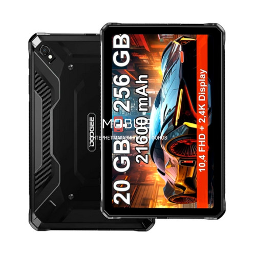 DOOGEE R20 8/256gb black 21600mah