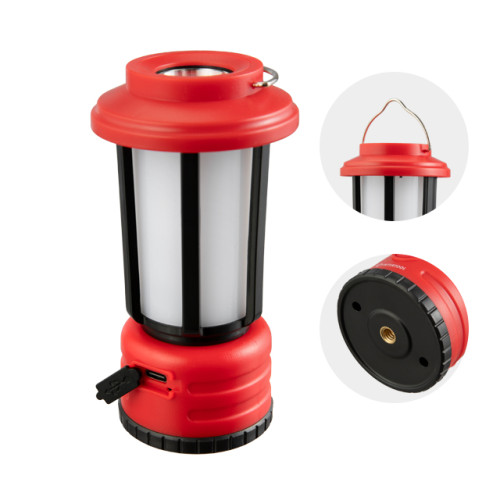 Ліхтар для кемпінгу підвісний 1LED + 8SMD