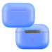 Бездротові bluetooth навушники Apl AirPods Pro з кейсом. Колір: блакитний