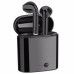 Бездротові Bluetooth навушники i7 mini TWS Stereo з боксом для зарядки. Колір чорний