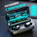 Бездротові bluetooth навушники True Wireless F9-5 TWS з вбудованим Power Bank, вакуумні навушники