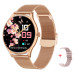 Розумний смарт годинник Smart Milano Gold Steel, 2 ремешка