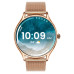 Розумний смарт годинник Smart Milano Gold Steel, 2 ремешка