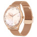 Розумний смарт годинник Smart Milano Gold Steel, 2 ремешка