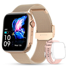 Розумний смарт годинник Smart Sensation Gold, 2 ремешка