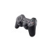 Бездротовий ігровий геймпад Doubleshock PS3/PC акумуляторний джойстик з функцією вібрації. Колір: чорний