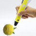 3D ручка Smart 3D Pen 2 c LCD дисплеєм. Колір жовтий