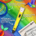 3D ручка Smart 3D Pen 2 c LCD дисплеєм. Колір жовтий