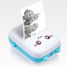 Портативний мініпринтер Jetix Mini printer з Bluetooth для термодруку без чорнила зі смартфона. Колір: блакитний