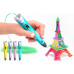 3D ручка Smart 3D Pen 2 c LCD дисплеєм. Колір блакитний