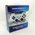 Бездротовий ігровий геймпад Doubleshock PS3/PC акумуляторний джойстик з функцією вібрації. Колір: білий