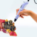 3D ручка Smart 3D Pen 2 c LCD дисплеєм. Колір фіолетовий