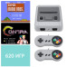 Ретро ігрова консоль приставка 620 ігор Game Box Dendy Super з 2 джойстиками, перша ігрова приставка