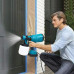Краскопульт акумуляторний Krafftec 48V/2Ah, 600W, 800мл, фарборозпилювач портативний, 2 акумулятори