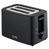 Тостер DARIO DT1007. Колір: чорний